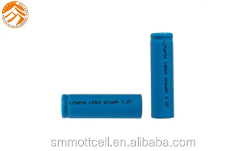 باتری IFR14500 3.2V 600mAh lifepo4 4