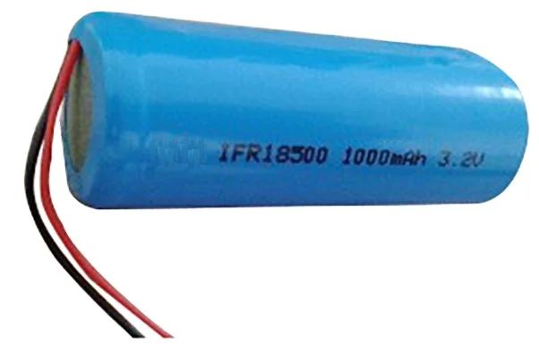 IFR 18500 1000mah 3.2v LFP 3.7V باتری لیتیوم یون قابل شارژ 1200mah 1500mah 1