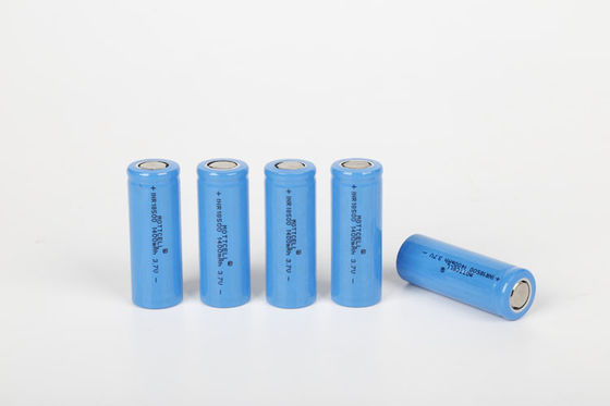 IFR 18500 Lifepo4 باتری 3.2v 1000mah سلول های باتری برای نور خورشیدی گواهینامه CE