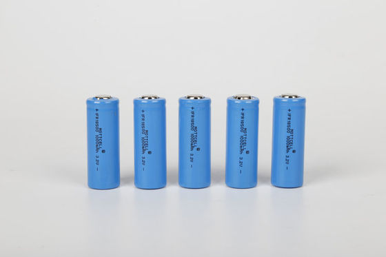 LiFePo4 IFR 26650 باتری لیتیوم یون قابل شارژ مجدد 3.2V 3300mAh برای سیستم انرژی خورشیدی