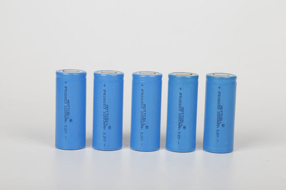 3.2V 6000mah سلندر باتری سلول شارژ مجدد چرخه عمیق 32700 32650 Lifepo4 سلول