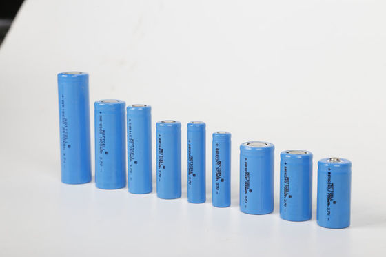 INR 14500 باتری لیتیوم با دمای بالا 3.7 V 800mah سلول های باتری لی یون