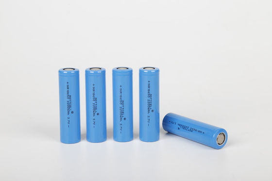 IEC62133 بطری لیتیوم لیون با دمای بالا 18650 3.7v 2600mah