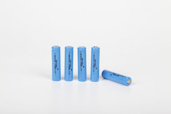 14500 500mAh باتری با سرعت تخلیه بالا لی یون AA Lifepo4 سلول های باتری