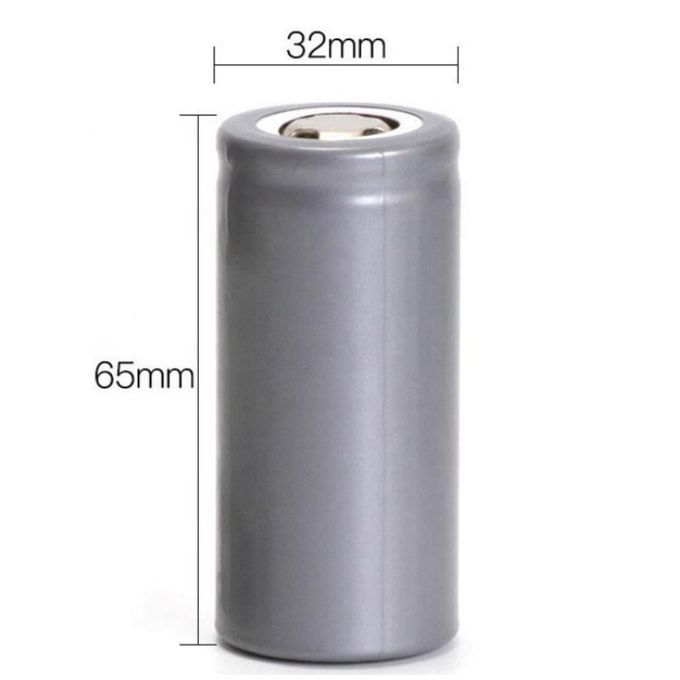 باتری استوانه ای 6000mAh 32650 باتری لیتیوم یون 3.2v Lifepo4 0